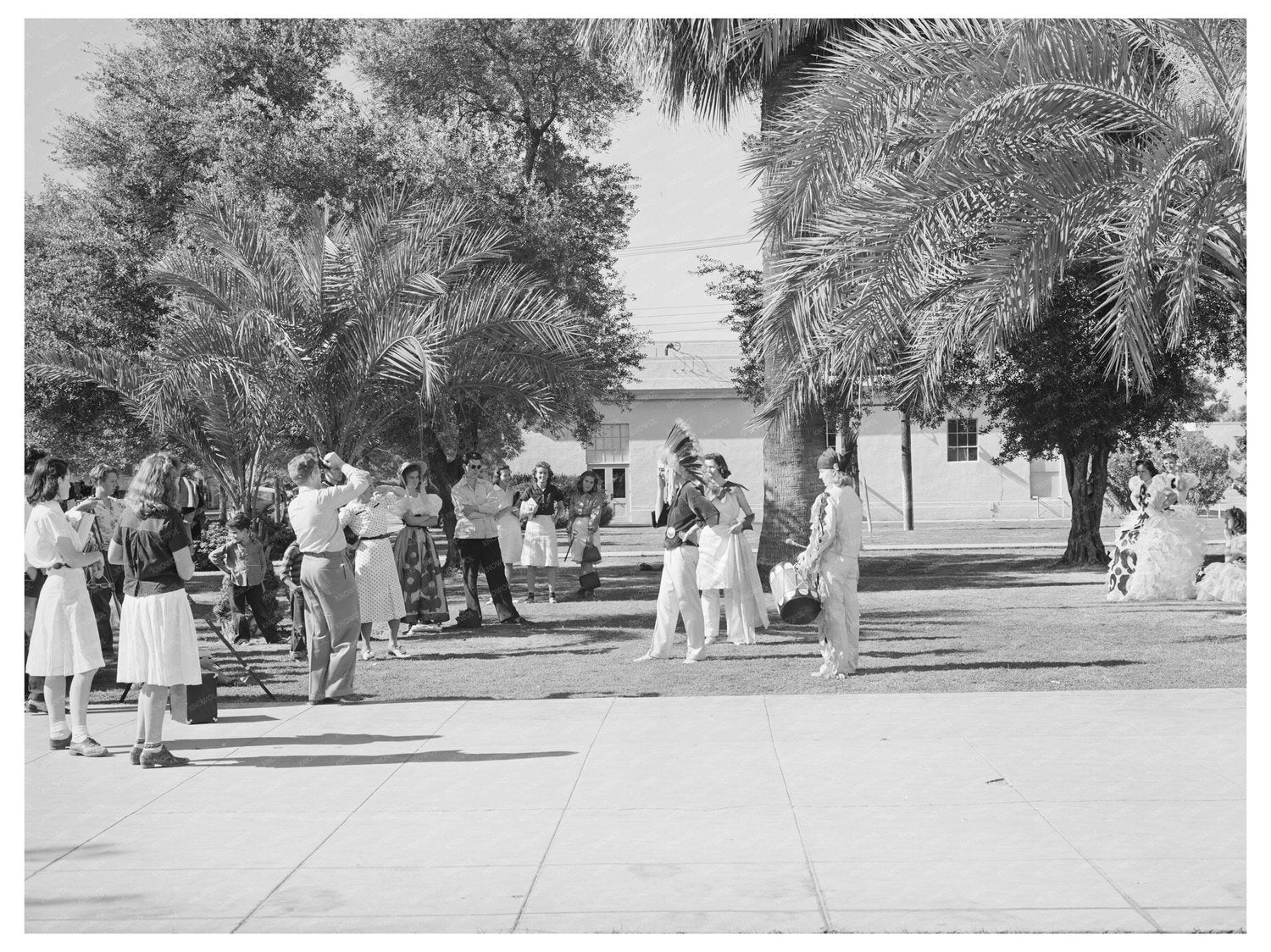 High School Graduation Play Costumes Phoenix 1940