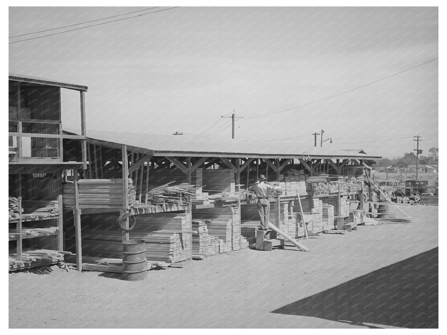 Cut Lumber Transport by United Producers Cooperative 1944