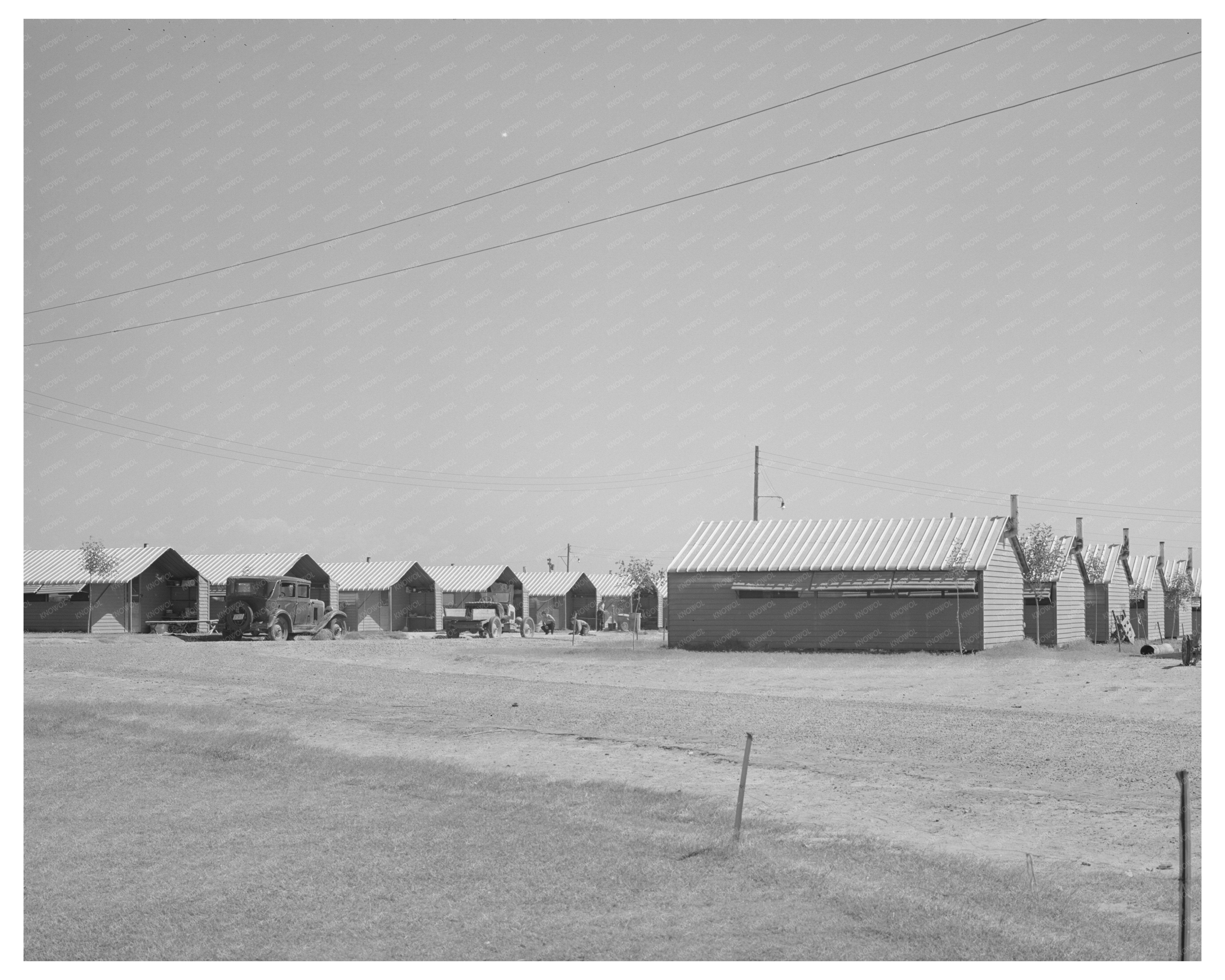 Agua Fria Migratory Labor Camp Shelters 1935-1942