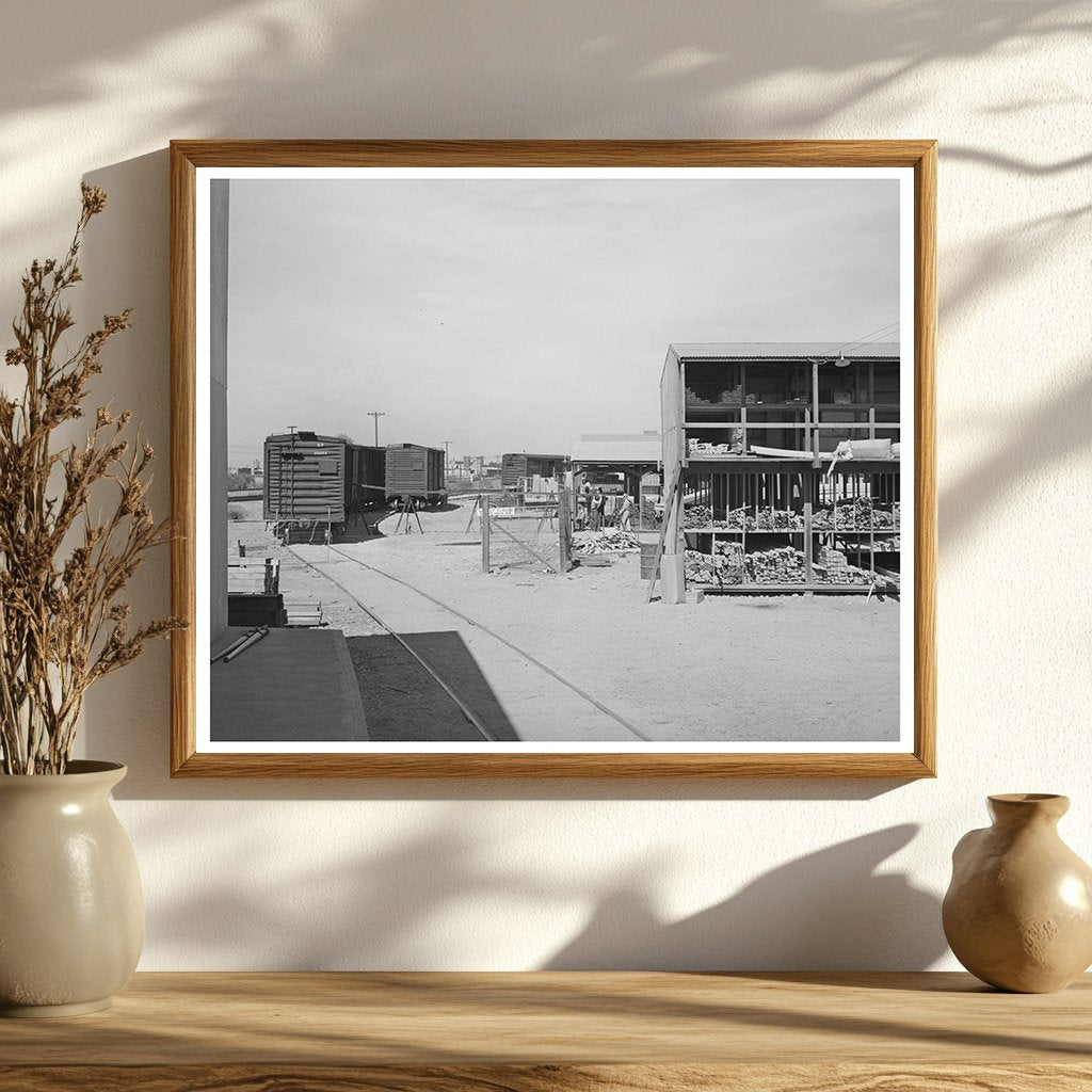Railroad Siding and Warehouses in Phoenix 1940