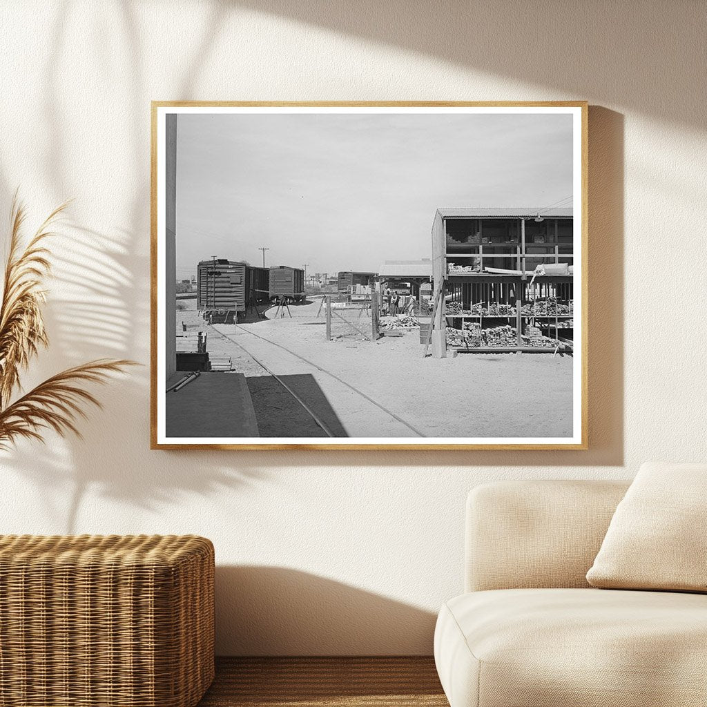 Railroad Siding and Warehouses in Phoenix 1940