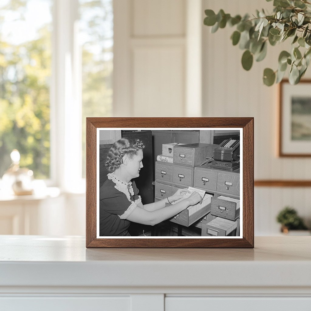 Card Index System United Producers Cooperative 1940