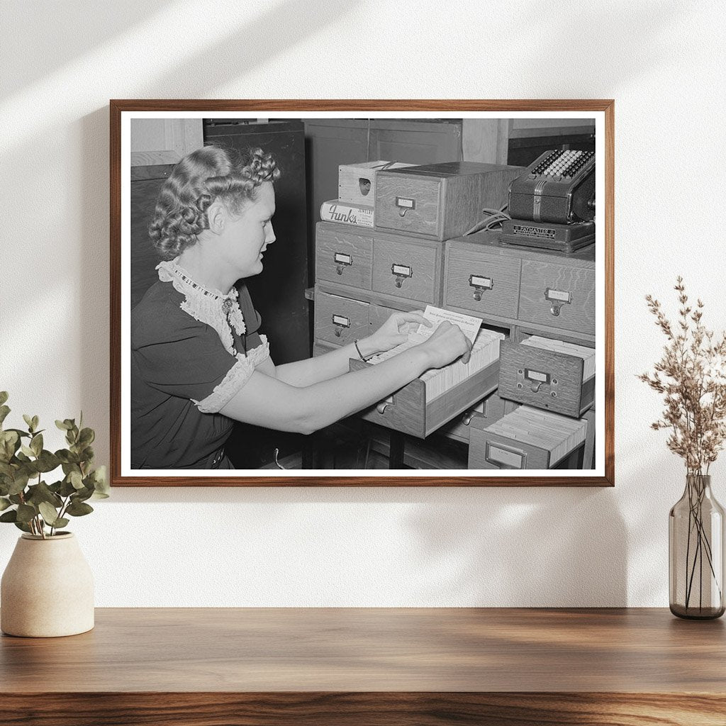 Card Index System United Producers Cooperative 1940