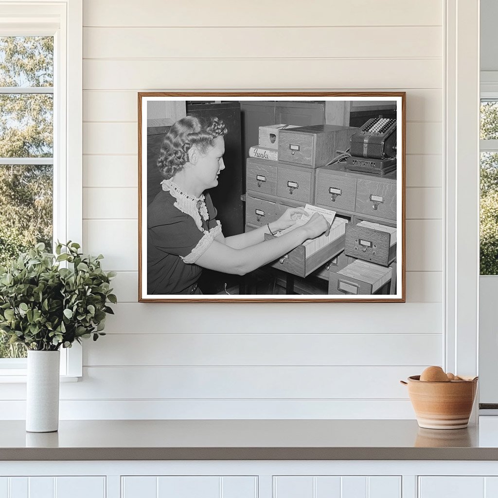 Card Index System United Producers Cooperative 1940