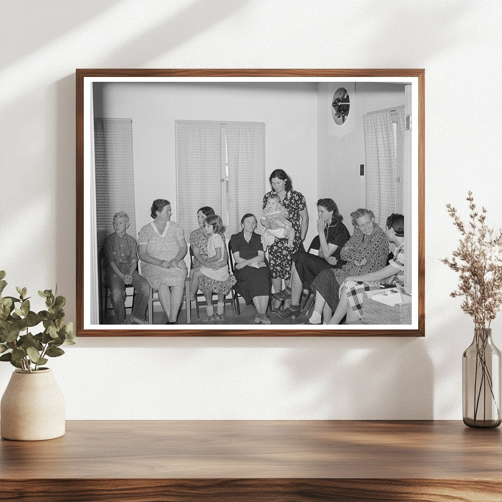 Agua Fria Migratory Labor Camp Clinic May 1940 Image