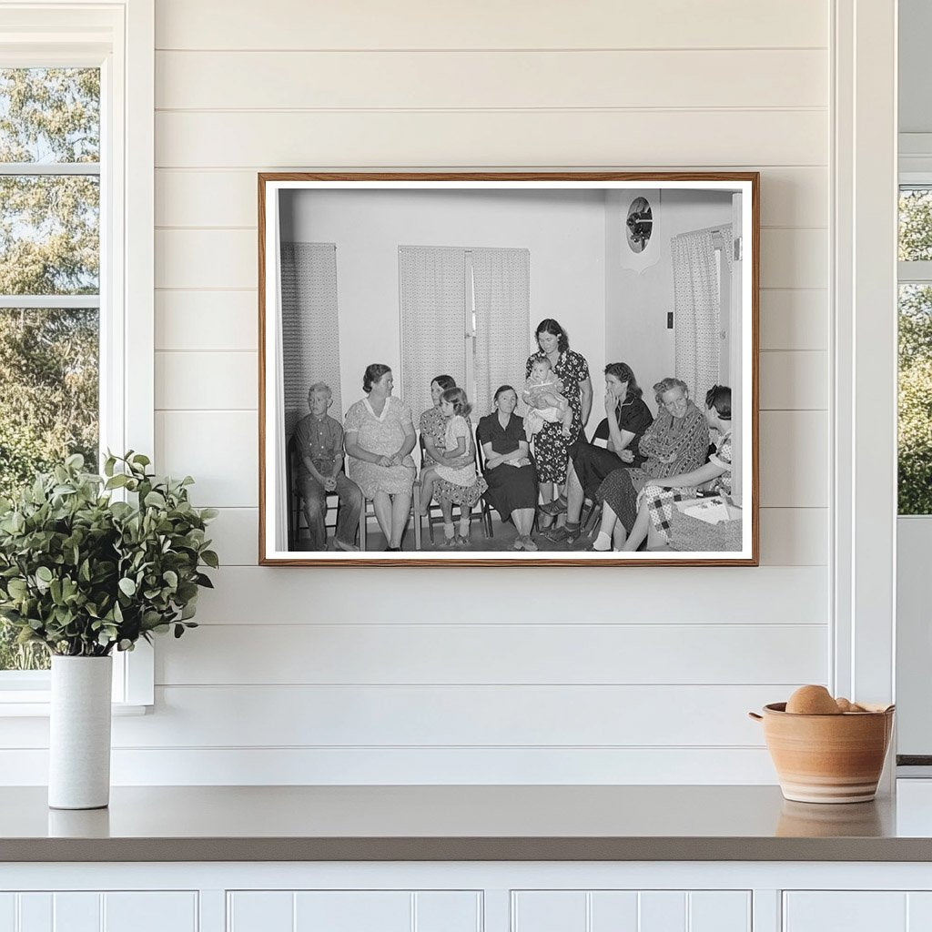 Agua Fria Migratory Labor Camp Clinic May 1940 Image