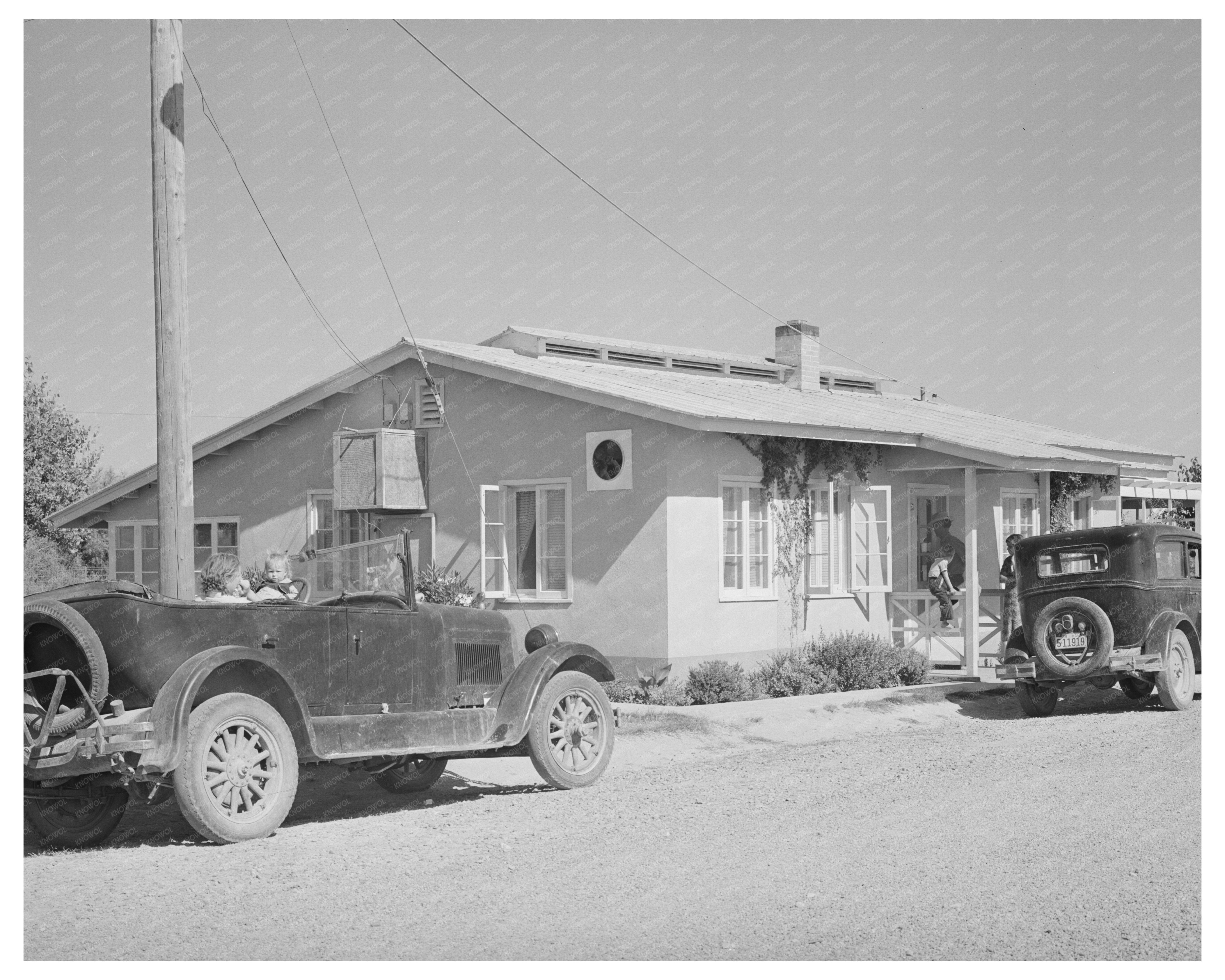Agua Fria Labor Camp Clinic Arizona May 1940