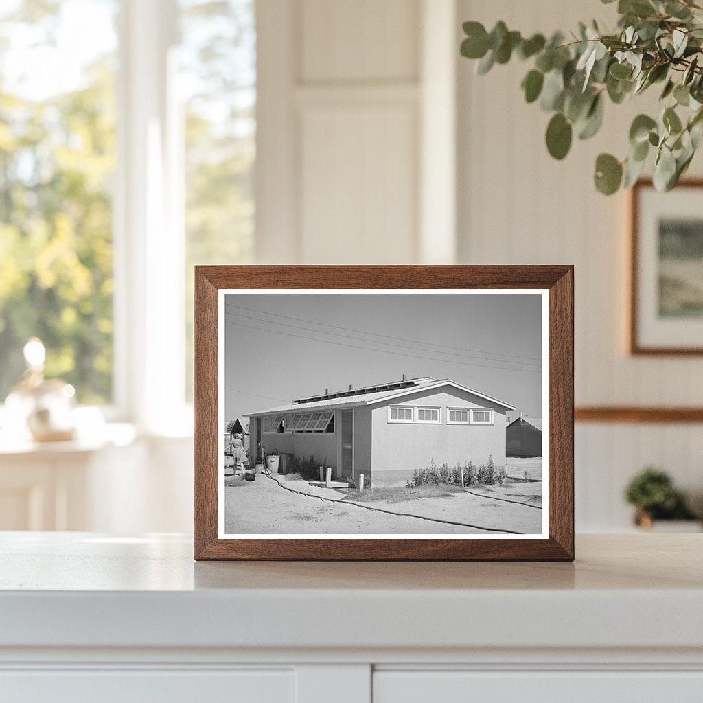 Sanitary Unit at Agua Fria Migratory Camp 1940
