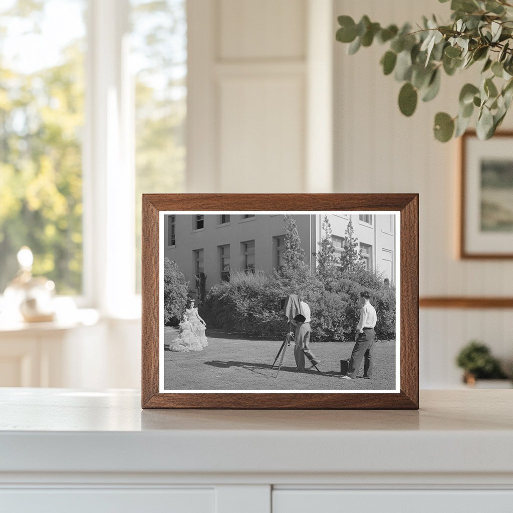 High School Girls Graduation Play Costumes May 1940