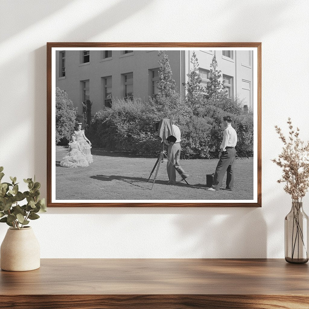 High School Girls Graduation Play Costumes May 1940