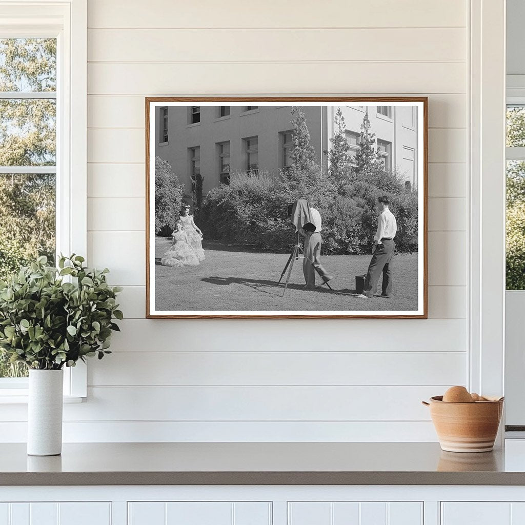 High School Girls Graduation Play Costumes May 1940