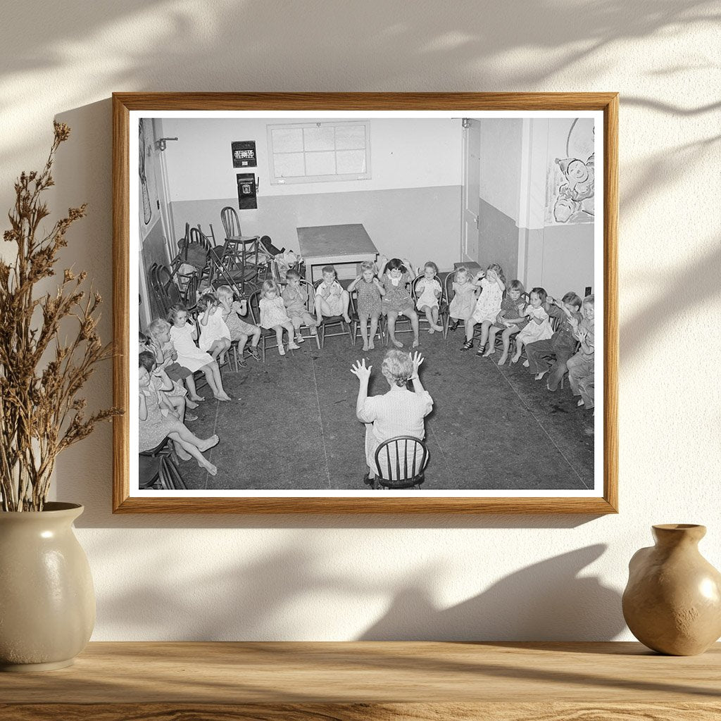 WPA Nursery School Children Play in Maricopa County 1940