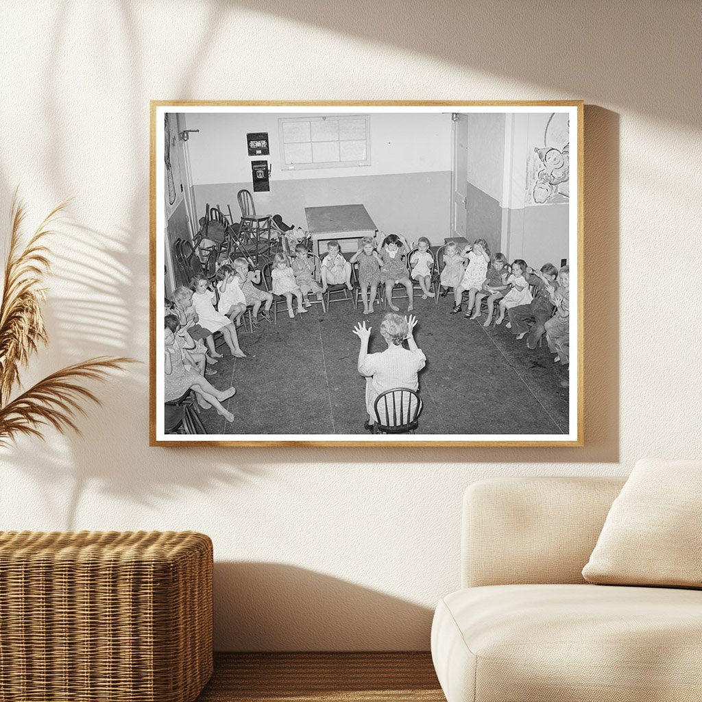 WPA Nursery School Children Play in Maricopa County 1940