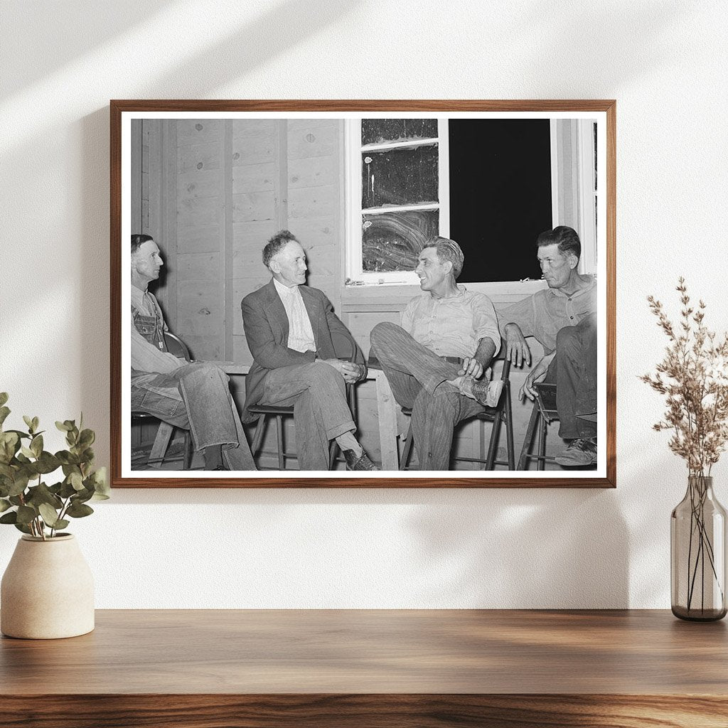 Agua Fria Migratory Labor Camp Committee Meeting 1940