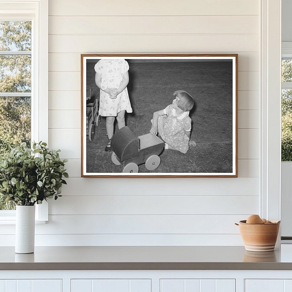 Child Playing in WPA Nursery School Arizona May 1940