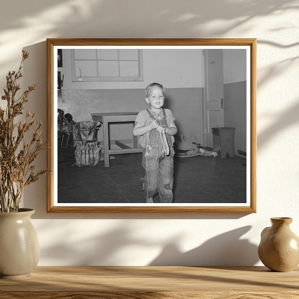 WPA Nursery Boy at Agua Fria Camp May 1940