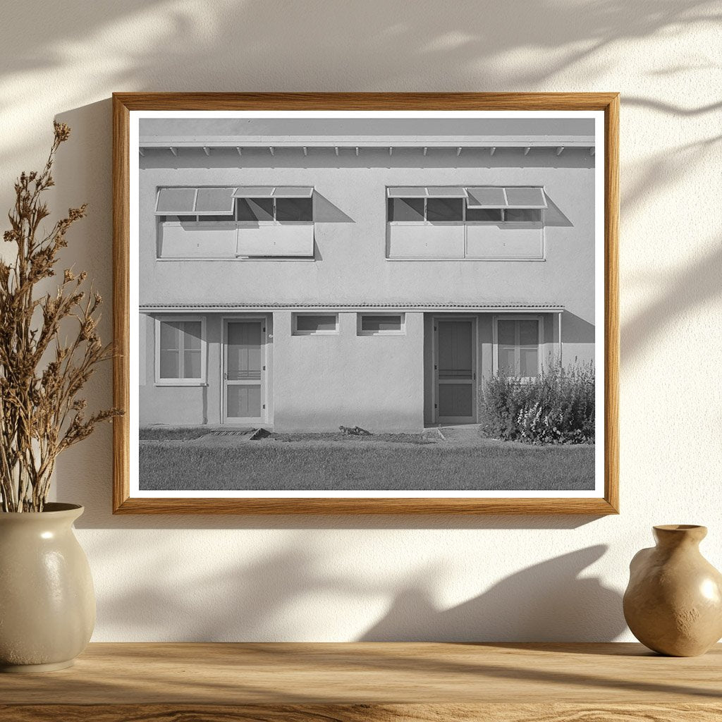 1940 Detail of Apartment Building in Chandler Unit Arizona