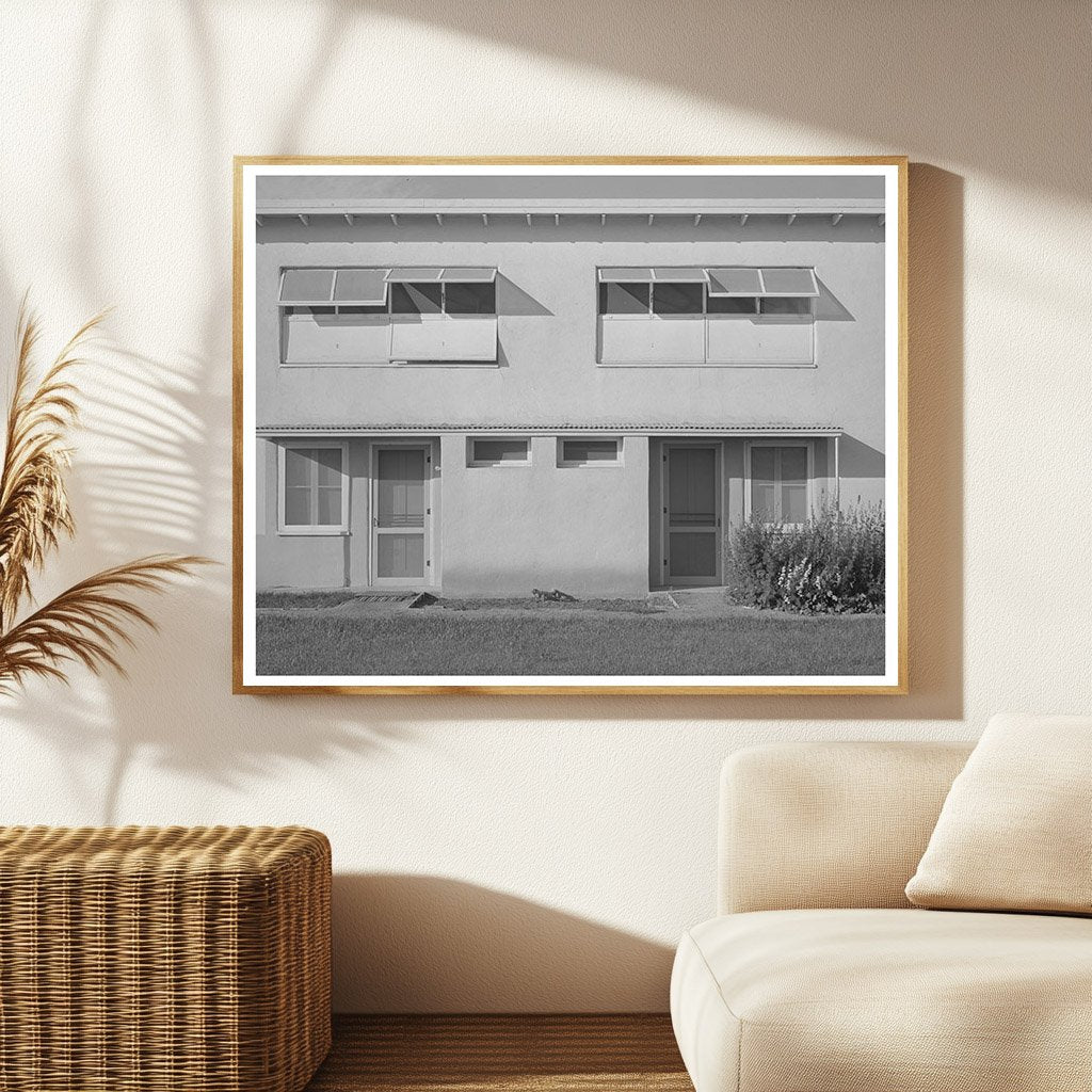 1940 Detail of Apartment Building in Chandler Unit Arizona