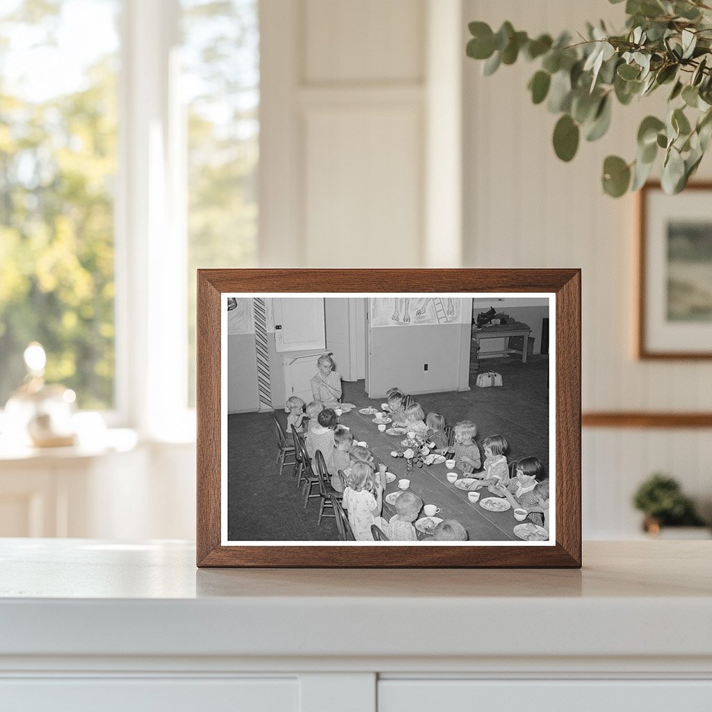 WPA Nursery School Lunch for Children May 1940 Arizona
