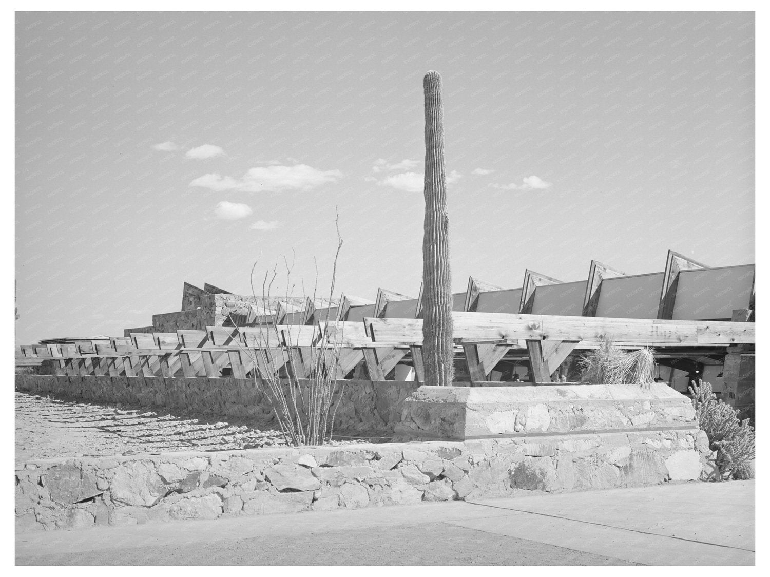 Frank Lloyd Wright Drafting Room Arcade Arizona 1940