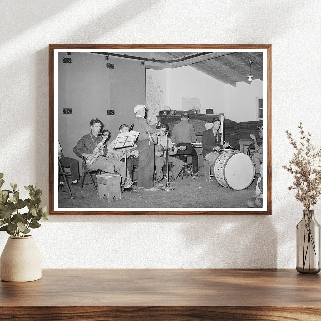 Agua Fria Camp Orchestra Dance Event May 1940