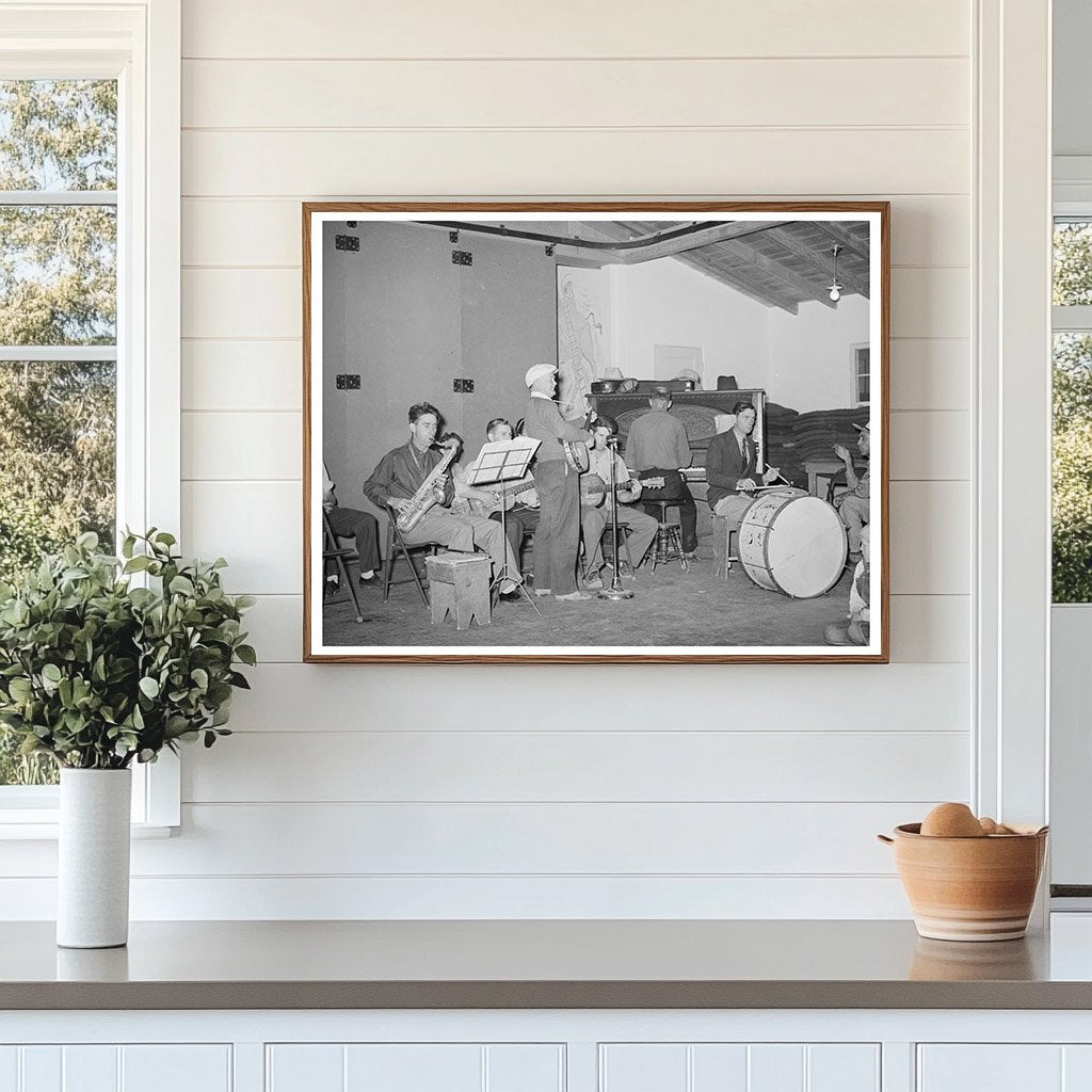 Agua Fria Camp Orchestra Dance Event May 1940