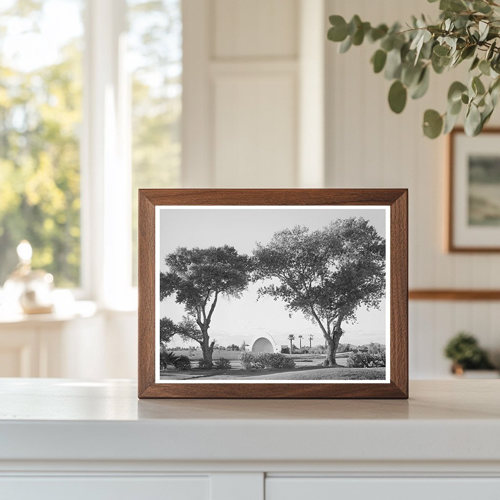 Phoenix Arizona Municipal Band Shell May 1940 Image