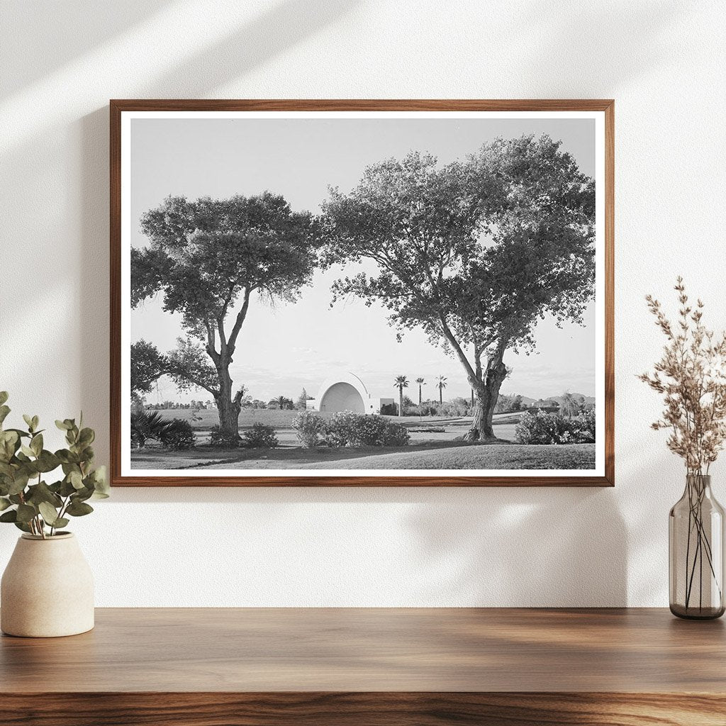 Phoenix Arizona Municipal Band Shell May 1940 Image