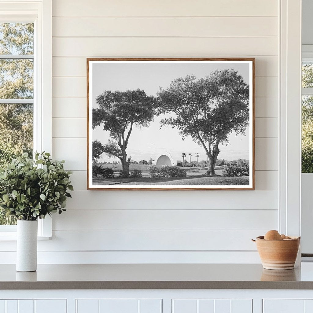 Phoenix Arizona Municipal Band Shell May 1940 Image