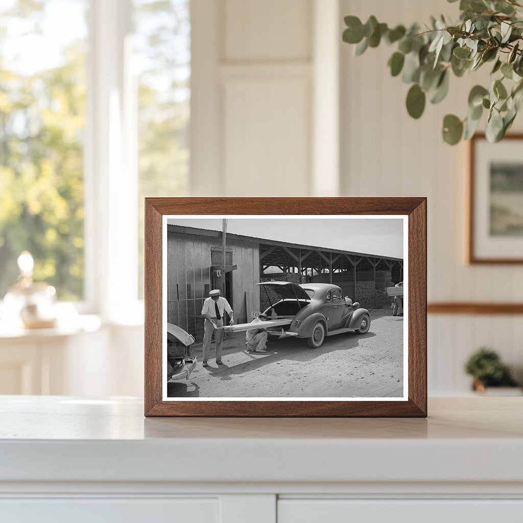 Lumber Loading by Cooperative Member Phoenix Arizona May 1940