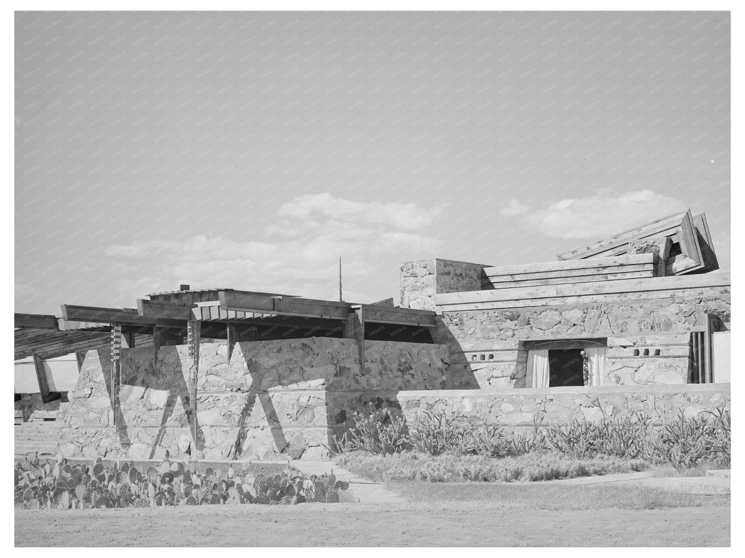 Frank Lloyd Wright Winter Quarters Arizona May 1940