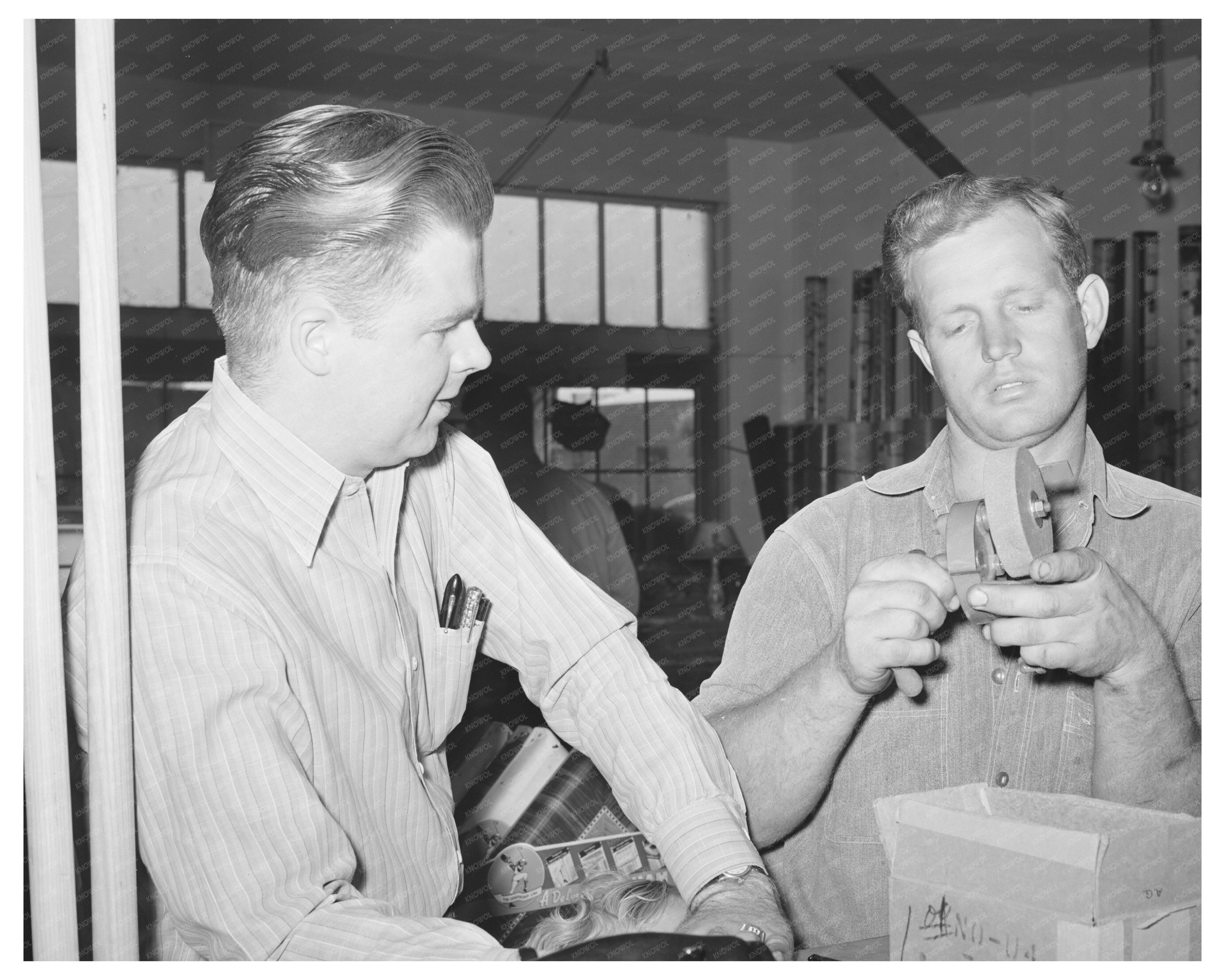 Tool Grinder Purchase by Cooperative Member in Phoenix 1940