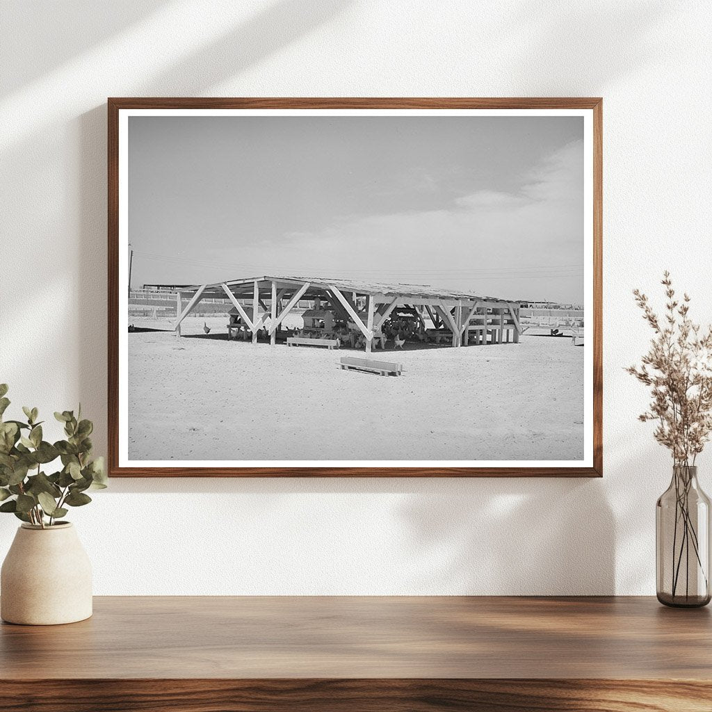 Chicken Shelter on Chandler Unit Farm Arizona May 1940