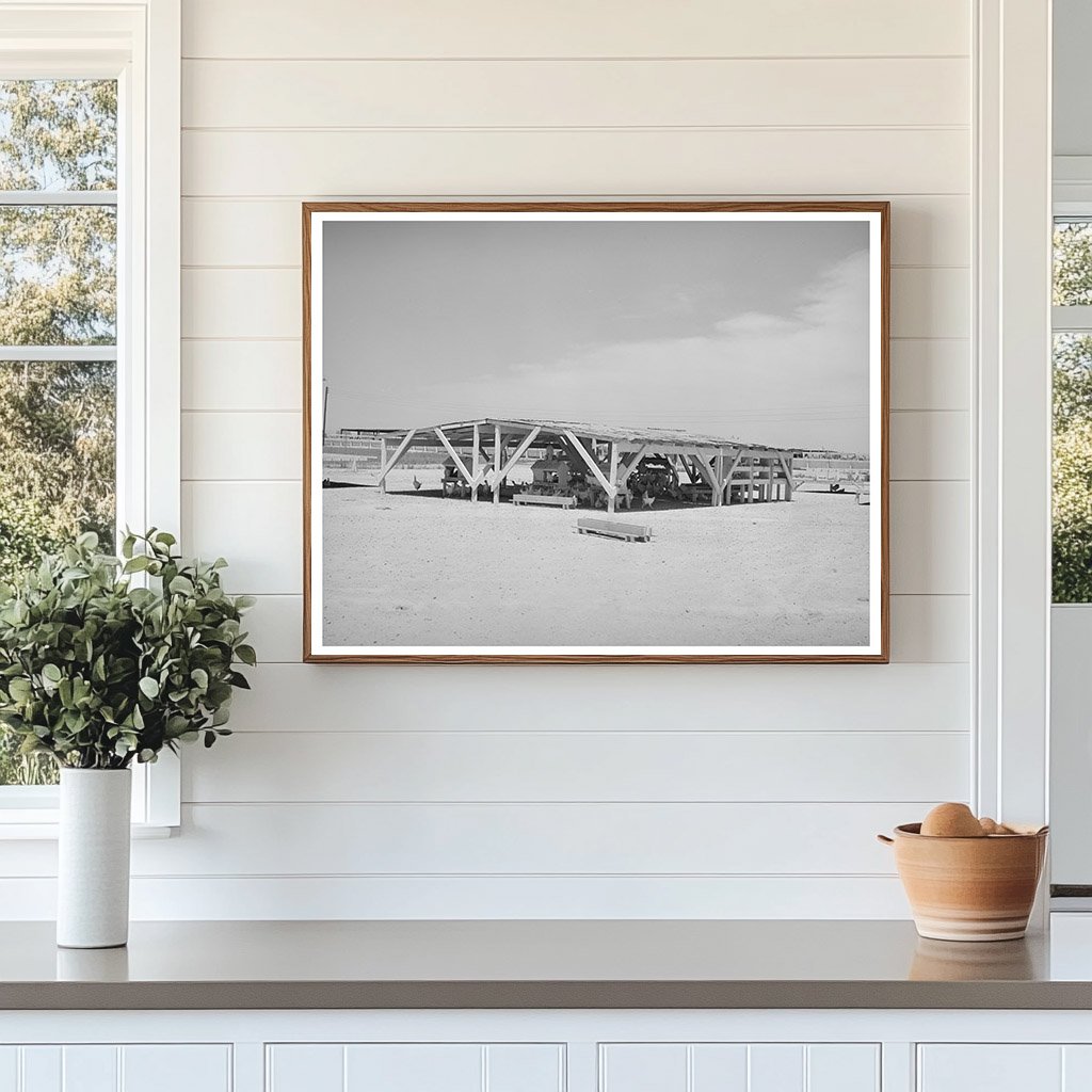 Chicken Shelter on Chandler Unit Farm Arizona May 1940
