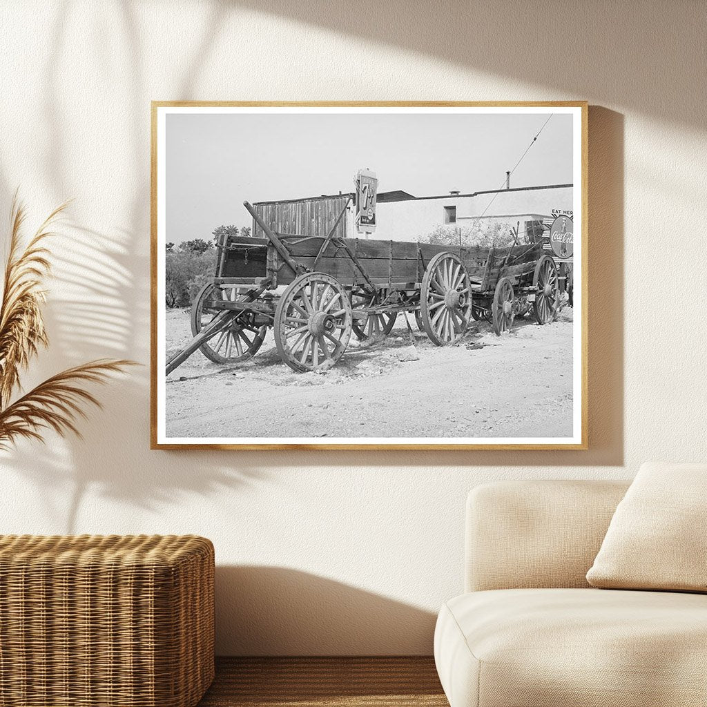 Frontier Day Wagons at Bird Cage Museum Tombstone 1940