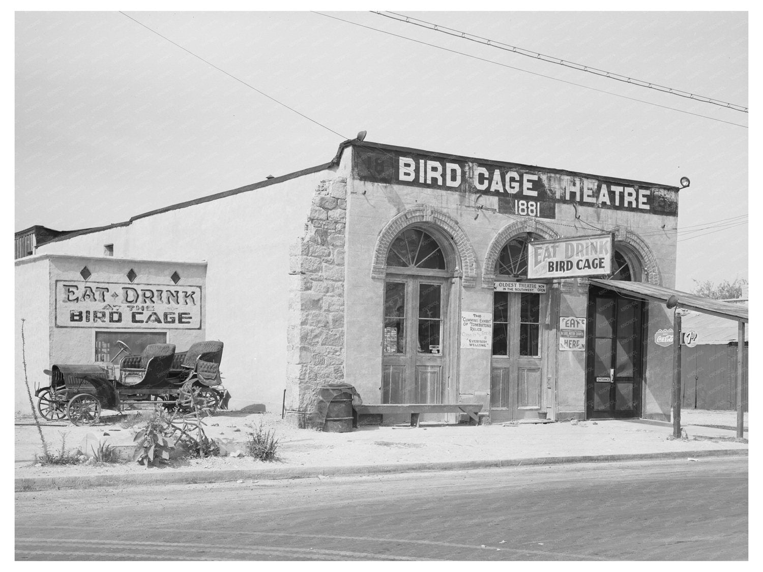 Bird Cage Theater Tombstone Arizona April 1940