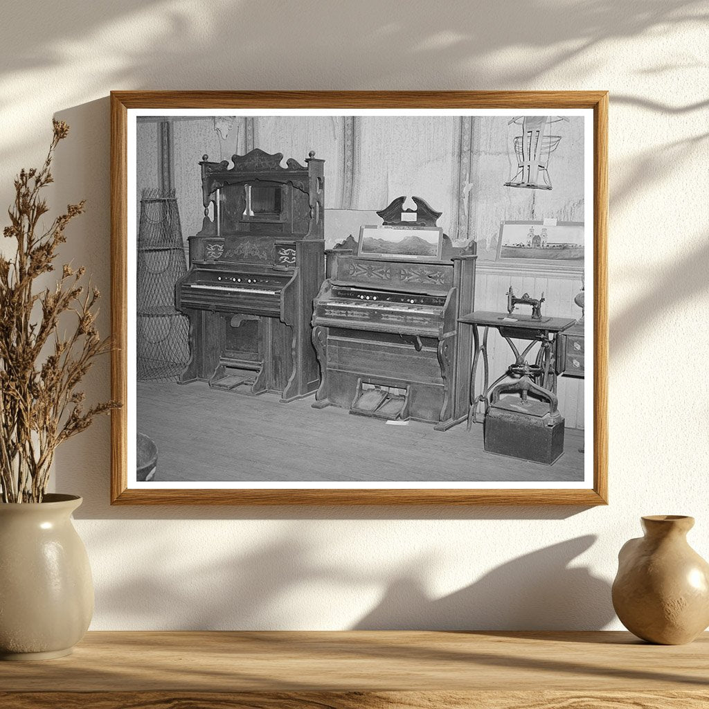 Bird Cage Theater Museum Organ and Relics Display 1940