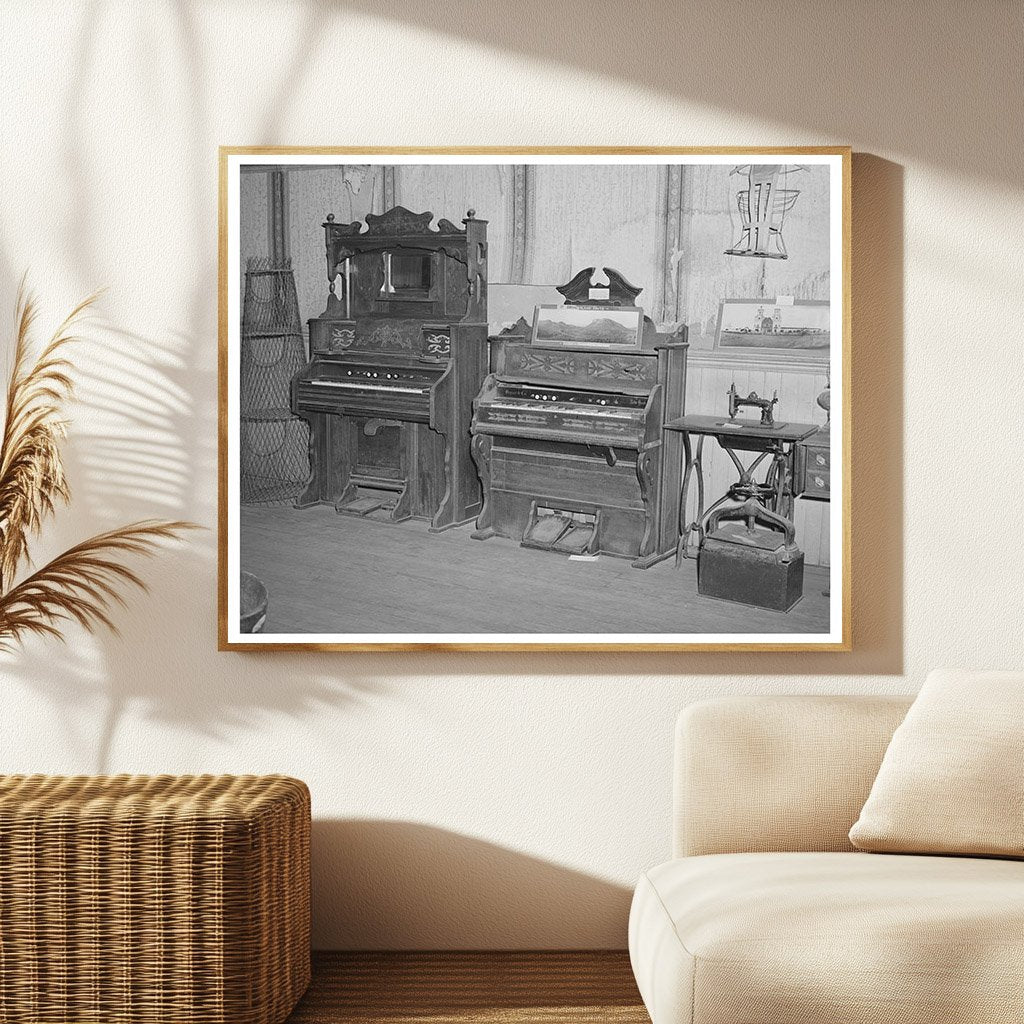 Bird Cage Theater Museum Organ and Relics Display 1940
