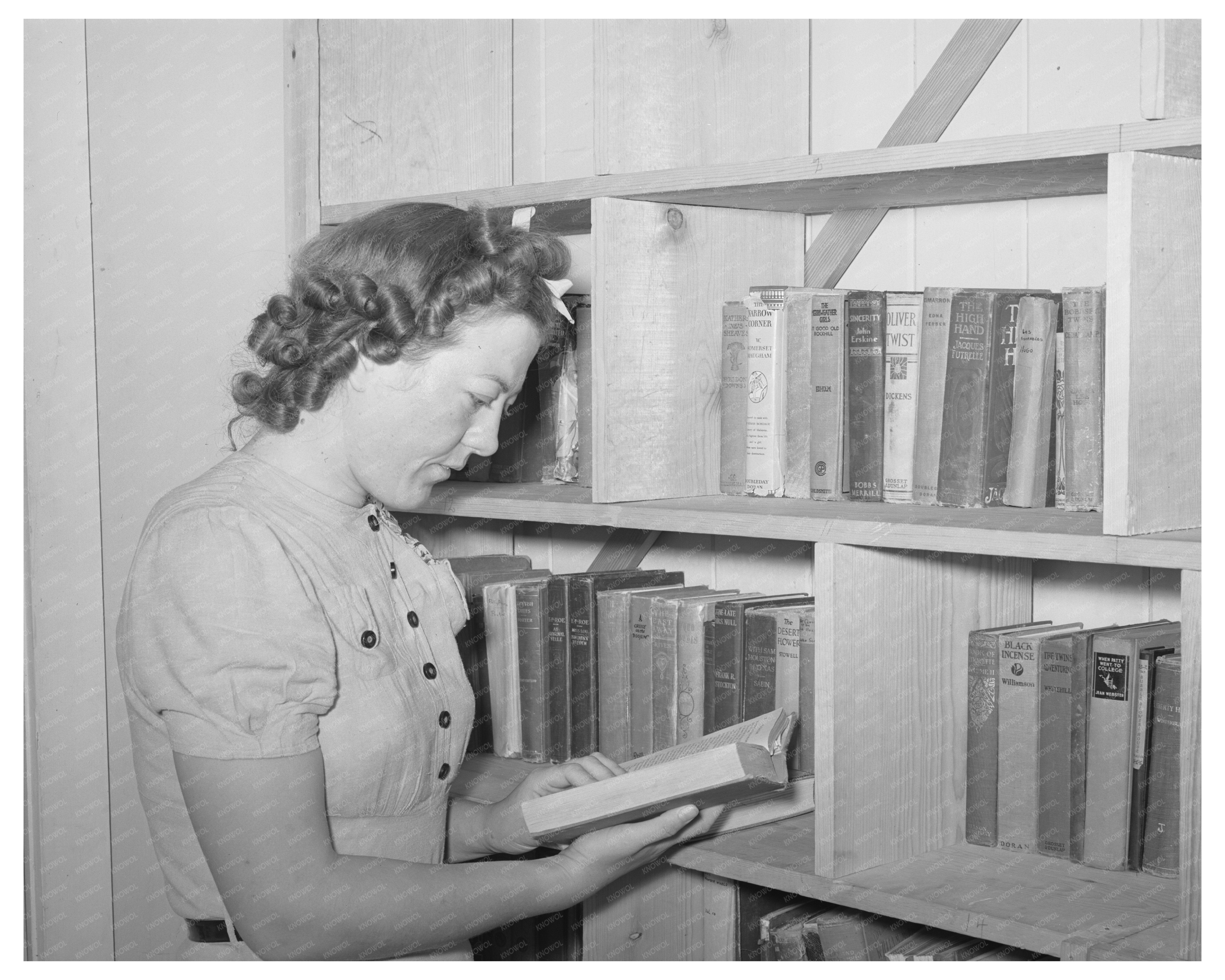 Librarian at Casa Grande Valley Farms Library 1940