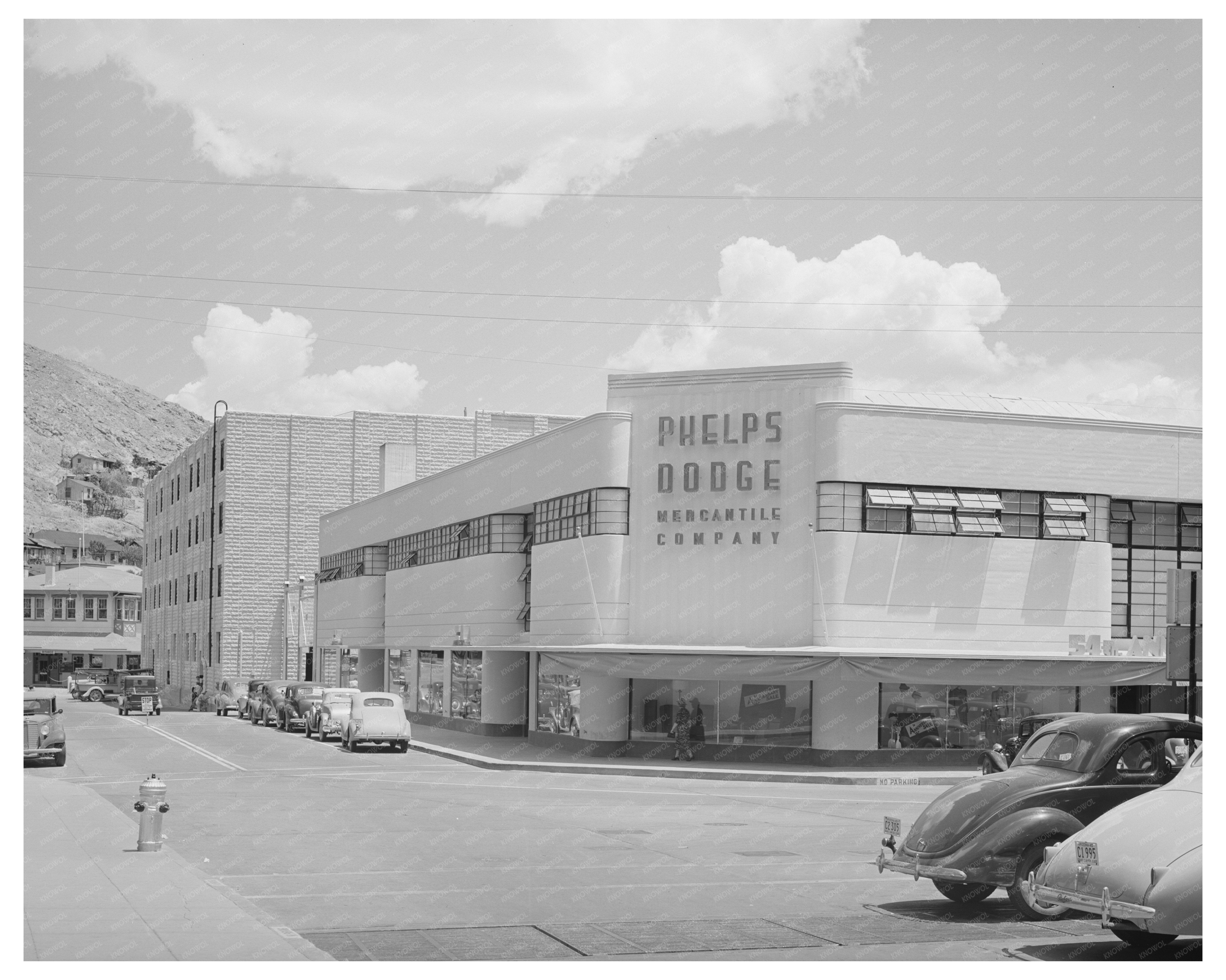 Bisbee Arizona Store Image 1940 Phelps-Dodge Influence