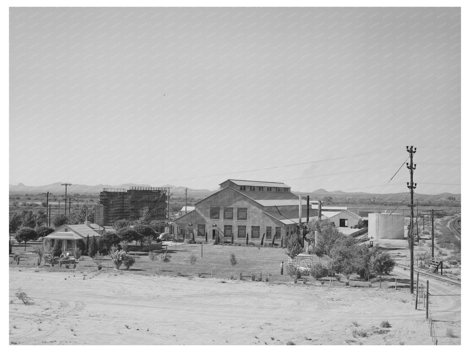 Coolidge Arizona Power Plant 1940 Industrial Architecture