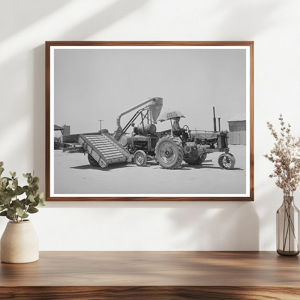 Hay Loader and Chopper at Casa Grande Valley Farms 1940