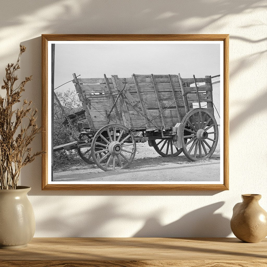 Vintage Twenty-Mule Team Wagon in Tombstone 1940