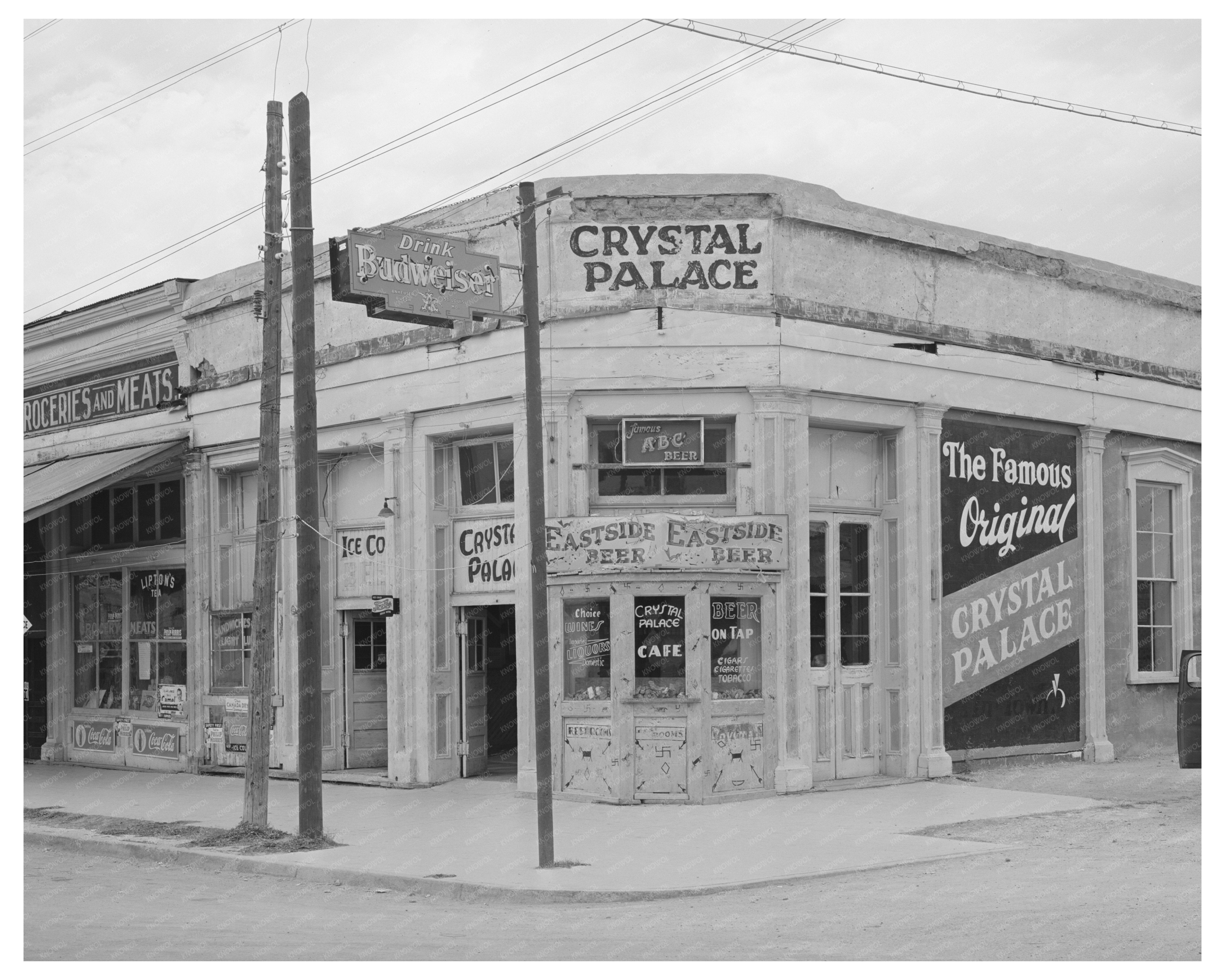 Historic Tombstone Bar in Cochise County May 1940
