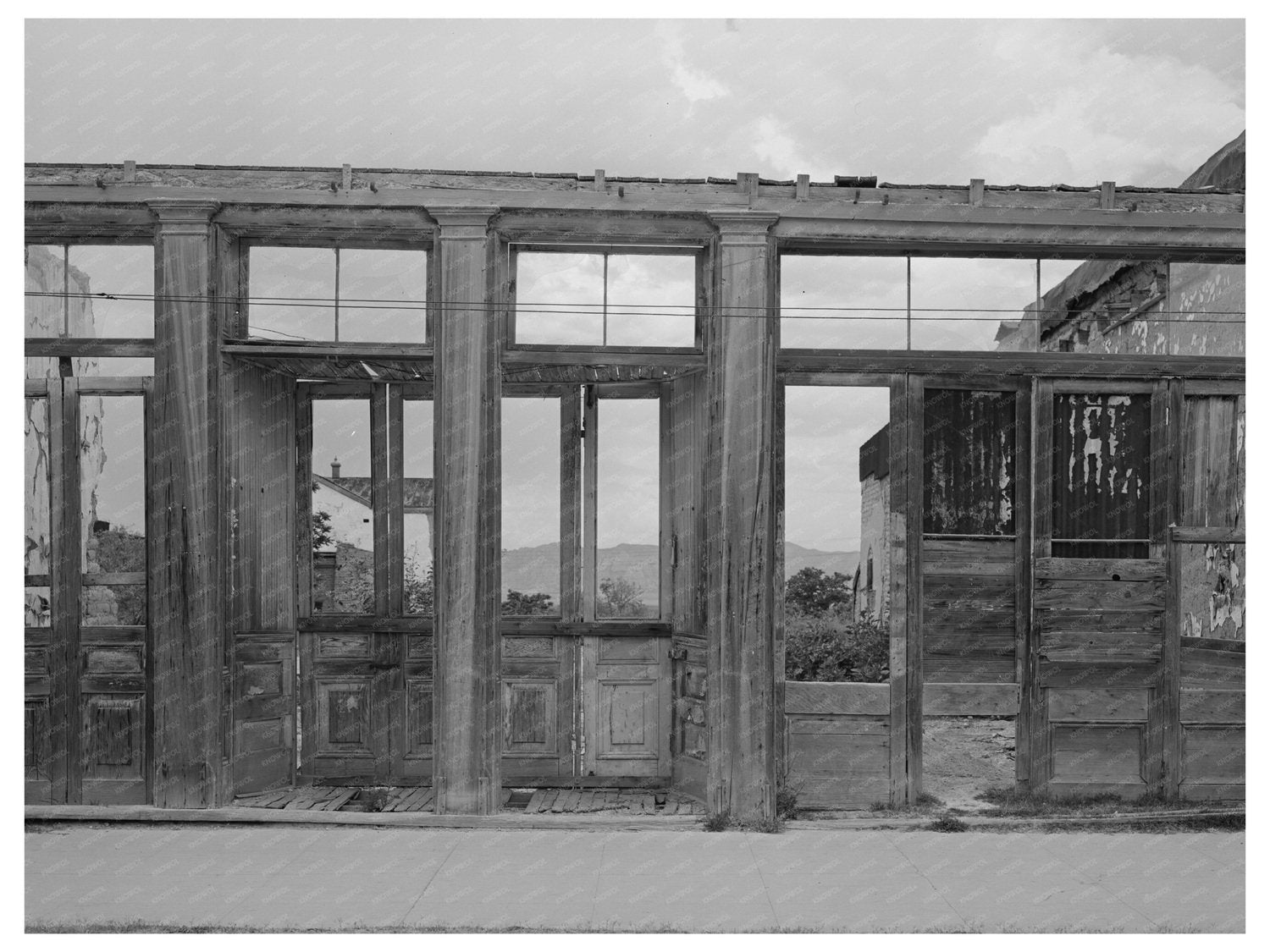 Abandoned Structures of Tombstone Arizona May 1940