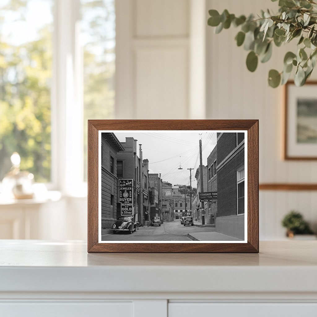 Bisbee Arizona Side Street May 1940 Historic Architecture