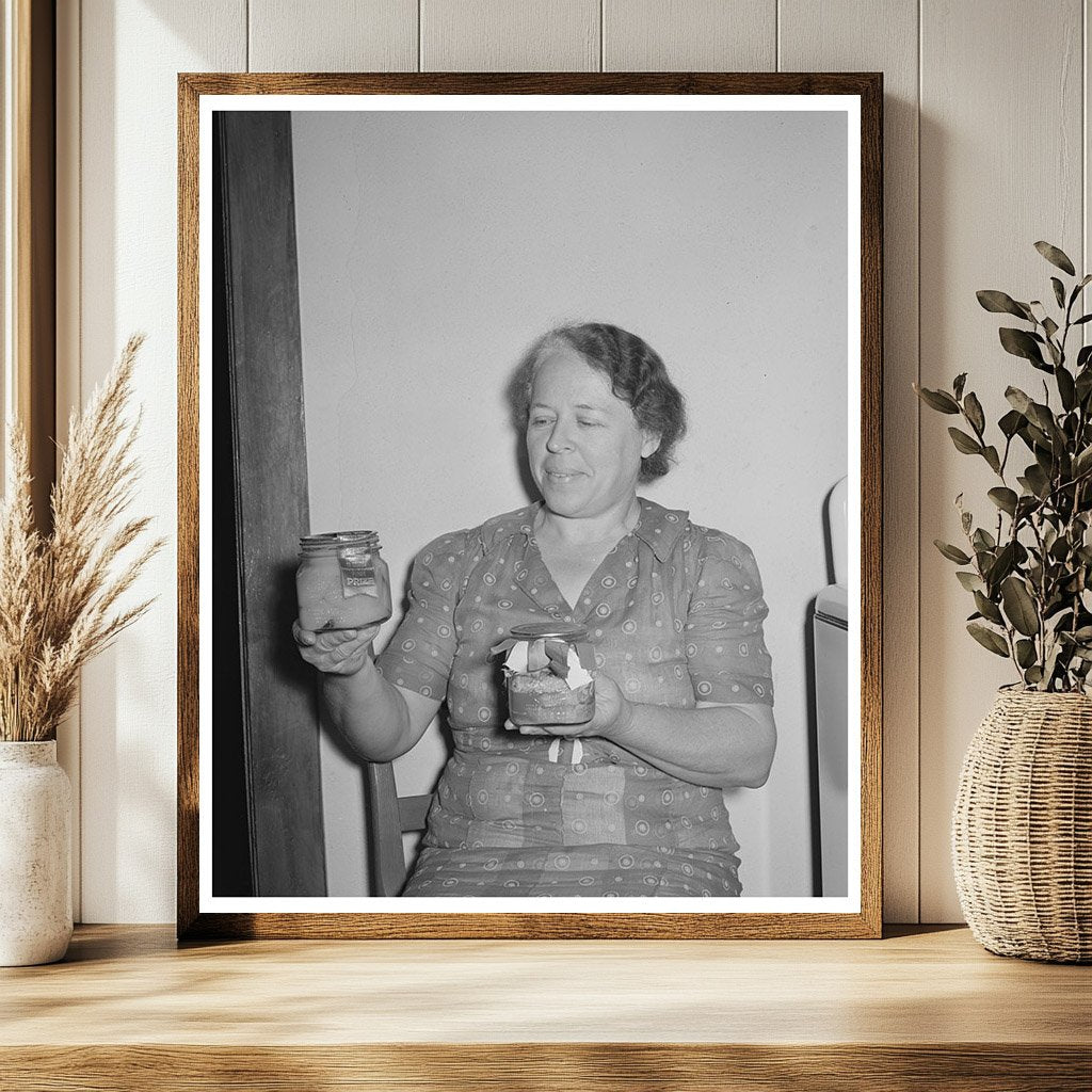 Prize Winning Canned Fruit Display May 1940