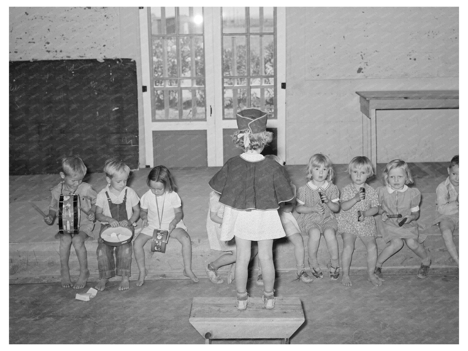 WPA Nursery School Band in Casa Grande Valley 1940