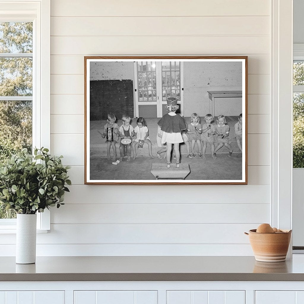 WPA Nursery School Band in Casa Grande Valley 1940