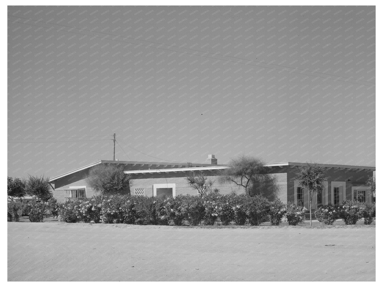 Community Building at Casa Grande Valley Farms 1940